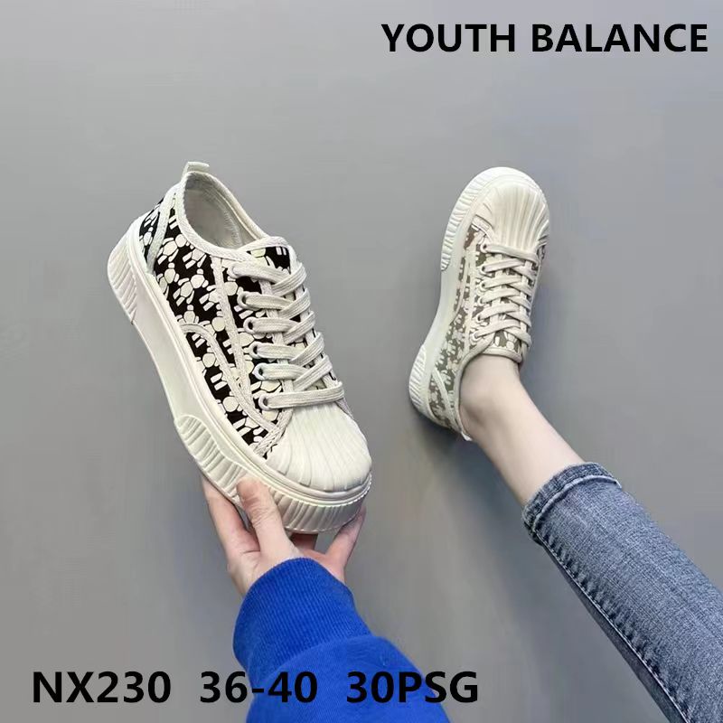 Platform Sports Shoes Wanita /  Sneaker Wanita / Sepatu Sport Wanita Variasi Bear Import Youth Balance NX230