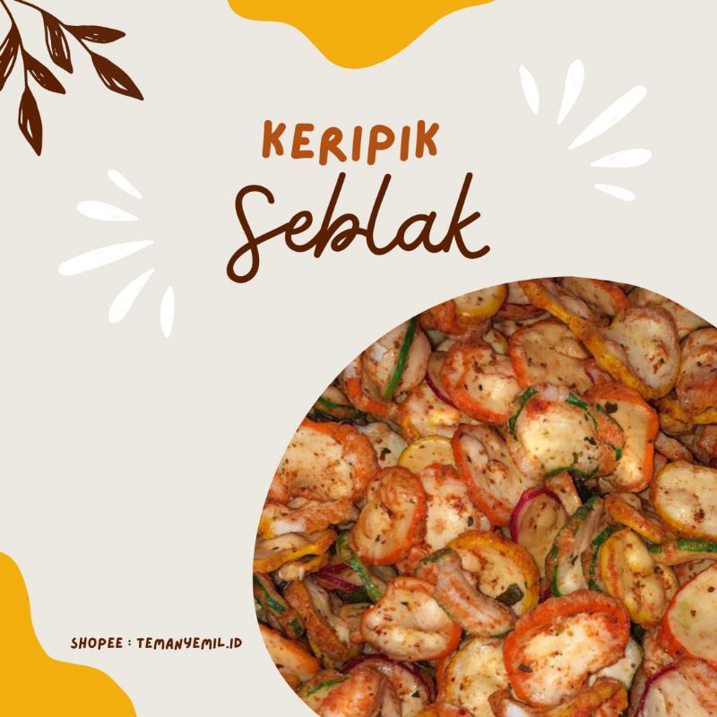 

(KERSEB)KERIPIK SEBLAK PEDAS 100GR