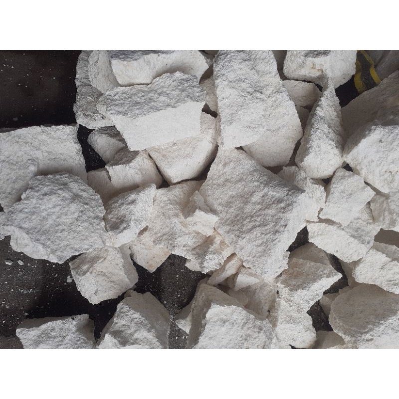 batu kreket putih/limestone/paras random aquascape dan aquarium 1kg