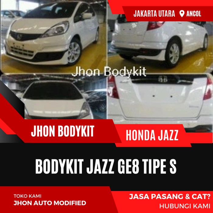 BODYKIT JAZZ GE8 TIPE S MMC 2011 2012 2013 BODYKIT HONDA JAZZ TIPE S