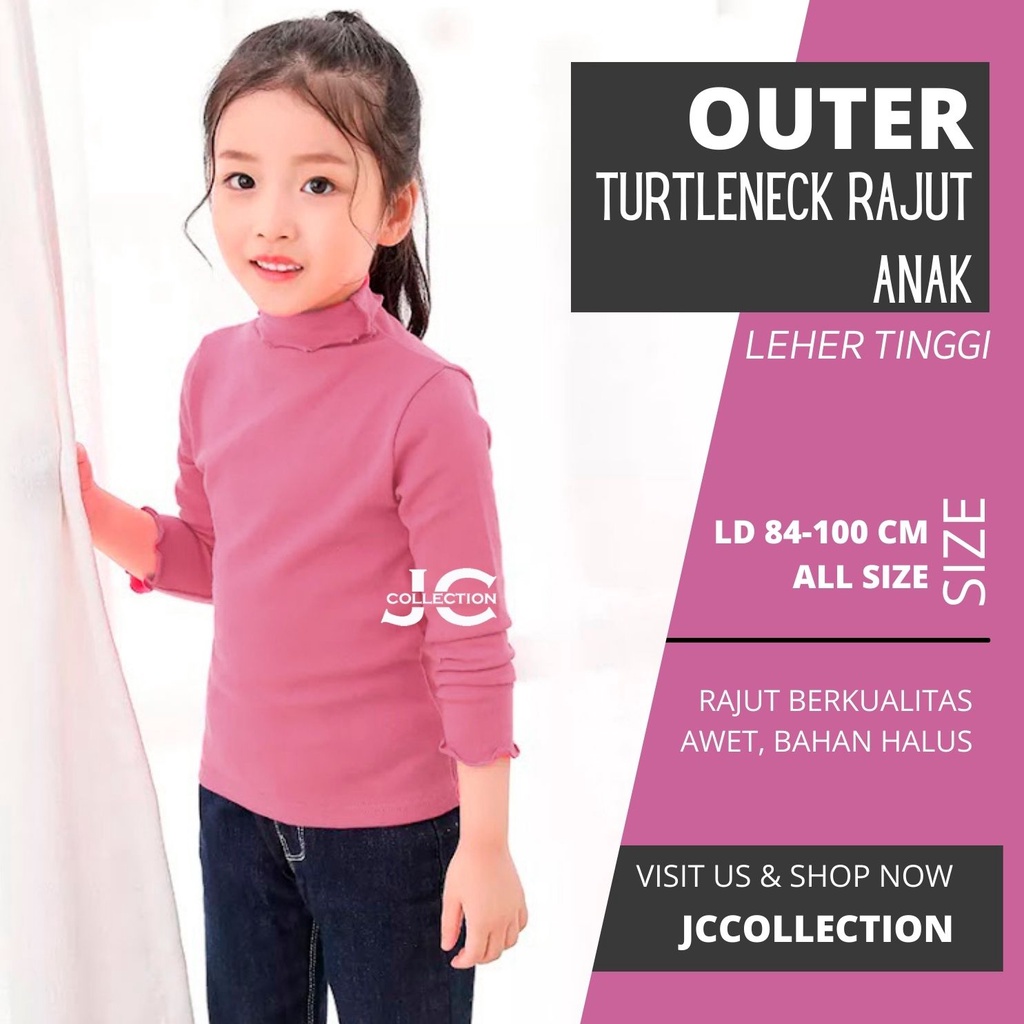 Sweater Rajut Anak Perempuan Kriwil Switer Anak - JCCollections