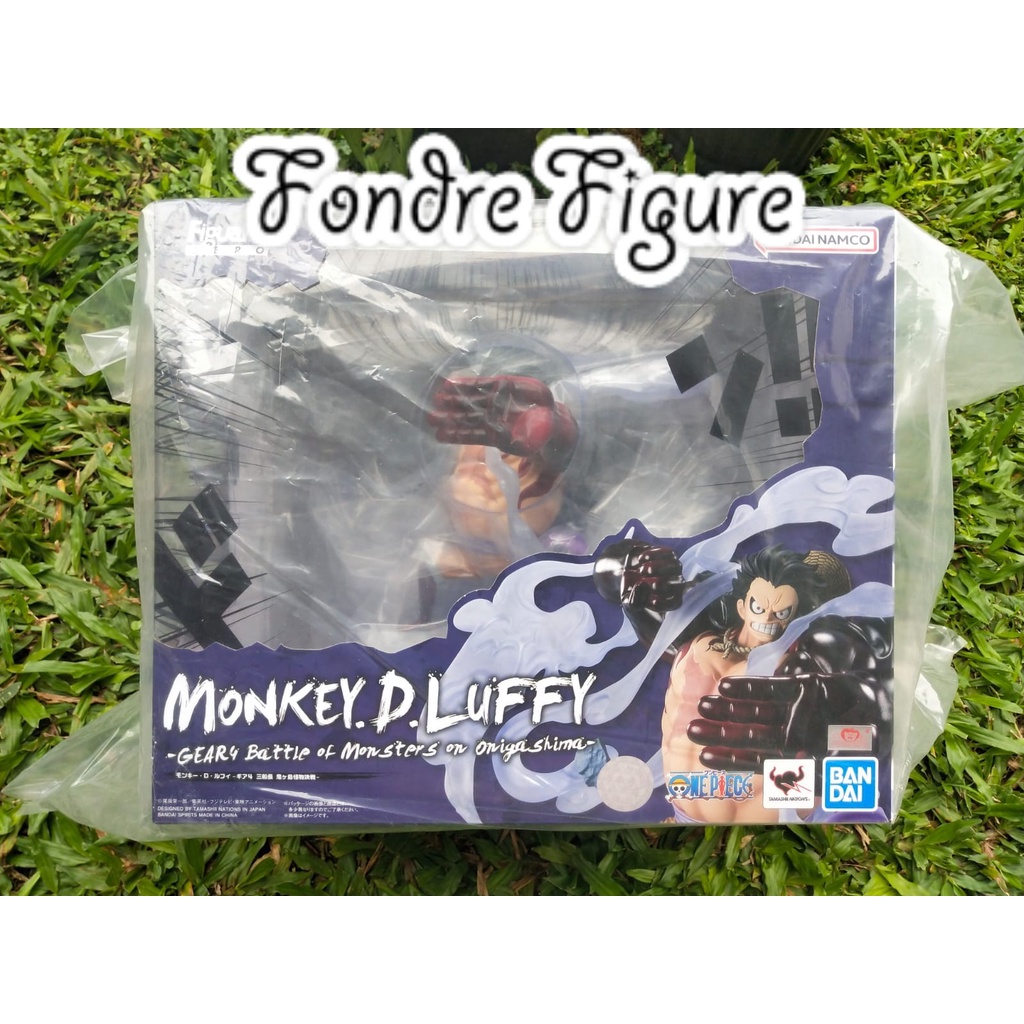 ORIGINAL FZO LUFFY GEAR FOUR 4 FIGUARTS ZERO ONE PIECE ONIGASHIMA MONSTER BATTLE MONKEY D CAPTAIN OR