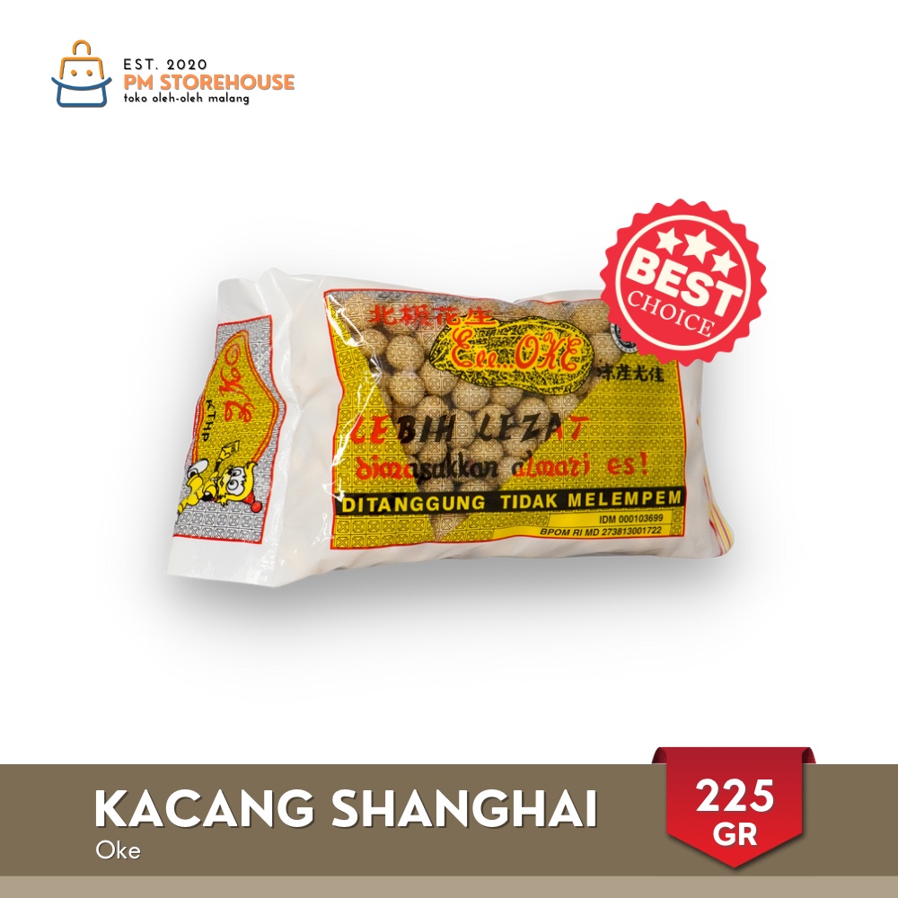 Kacang Shanghai Oke Malang - Kemasan Besar