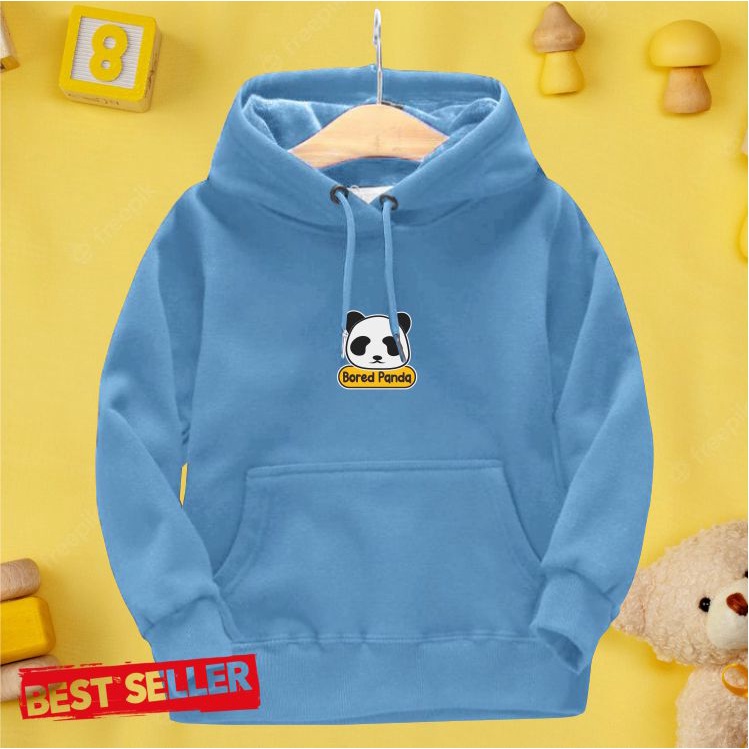 FREE ONGKIR !! Jaket ANAK Laki-laki Perempuan Sweater Hoodie TEBAL LEMBUT dan NYAMAN BORED PANDA