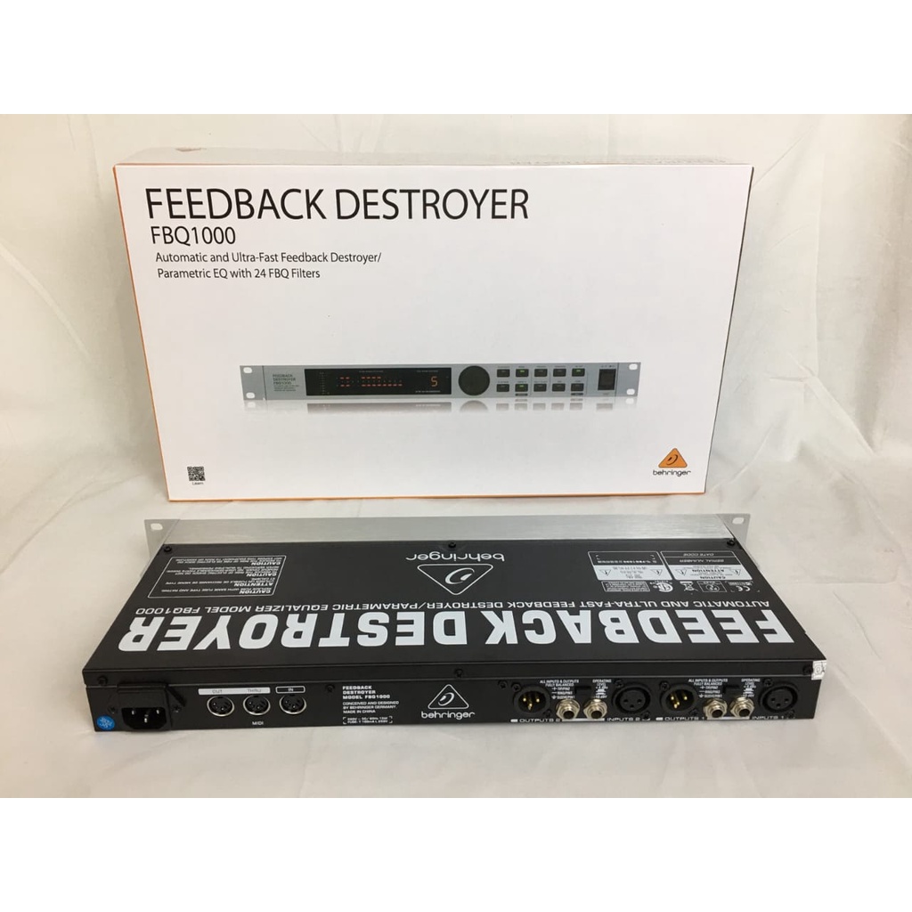 Feedback Destroyer Behringer FBQ 1000 / FBQ1000 ANTI FEEDBACK BEHRINGER