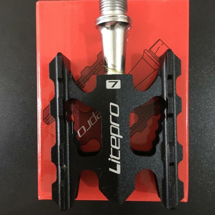 Pedal LITEPRO K3 Bearing Ultra Light weight alumunium alloy ORIGINAL