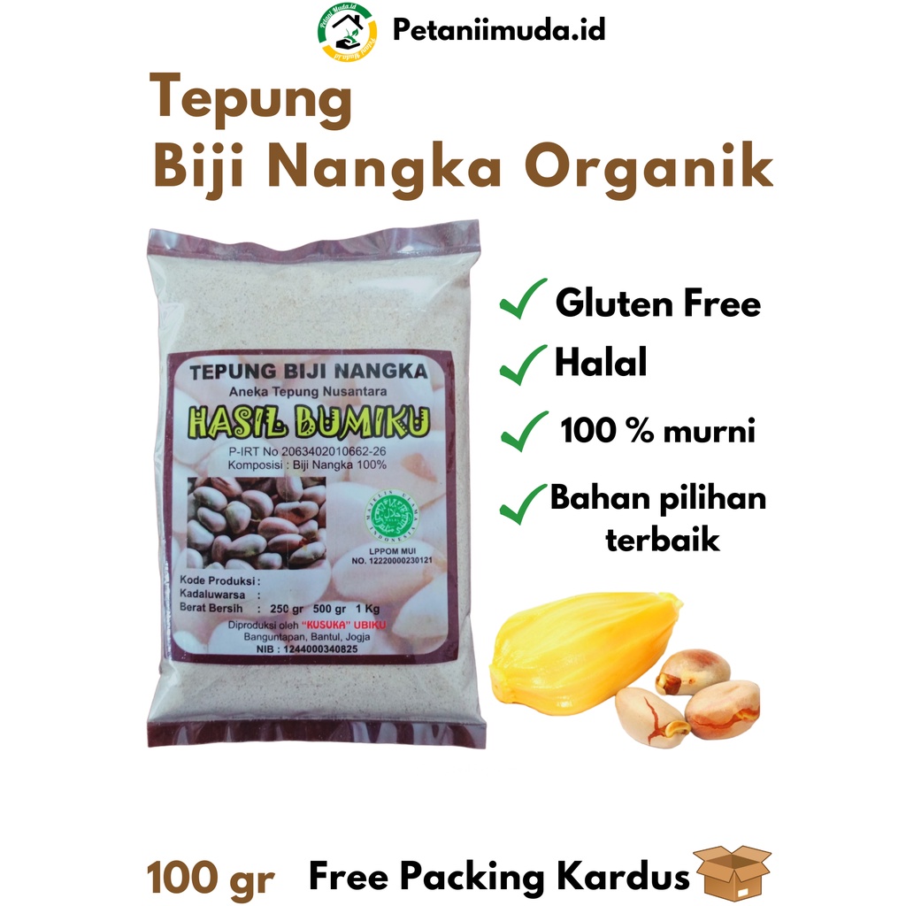 

Tepung Biji Nangka Murah kemasan 100 gram