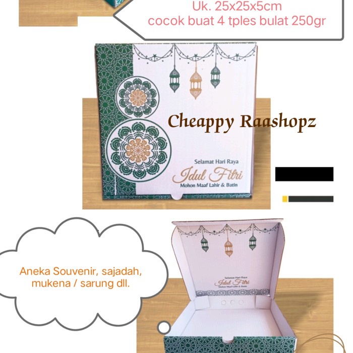 

Box Lebaran 25X25 Box Lebaran 4 Toples 250Gr Box Brownies Lebaran 003