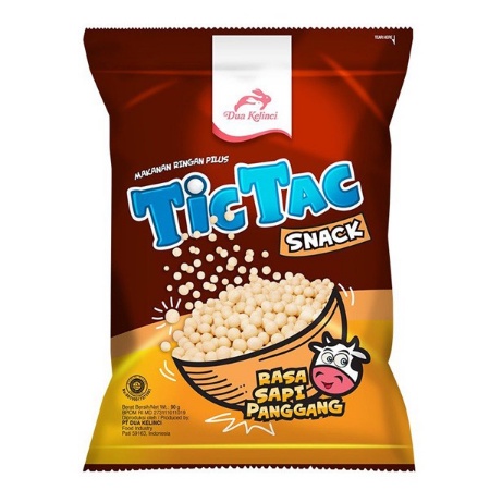 

Tic Tac Pilus Dua Kelinci Rasa sapi pangggang 80 gram