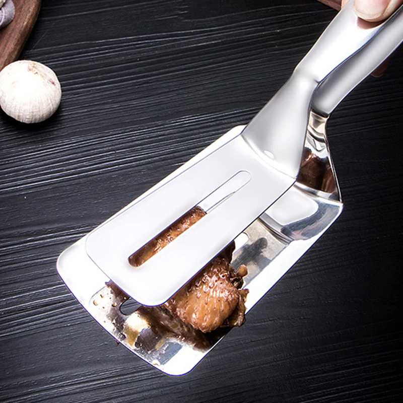 (BISA COD) FTIHSHP HILIFE Spatula Tong Frying Fried Steak Fish Shovel Alat Masak Goreng - H2350