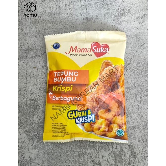 

#@#@#@#@] Mamasuka Tepung Bumbu Krispi Serbaguna 210gr / Tepung Bumbu / Tepung