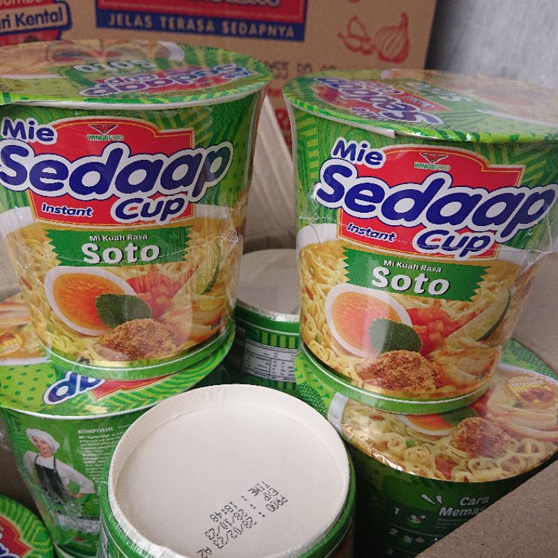 

Mie sedap Cup Rasa Soto