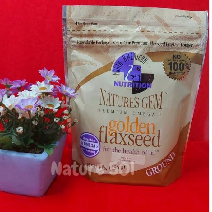 

♠ Nature's Gem Premium Golden Flaxseed / Flax seed ➣