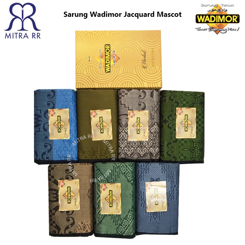 Sarung Tenun WADIMOR motif MASCOT Satuan / Grosir Sarung Dewasa