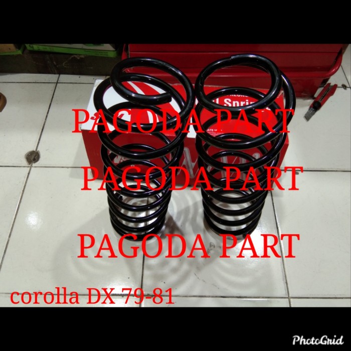 Per Keong Coil Spring Merk SLBM TOYOTA COROLLA DX 1979-1981 DEPAN STD