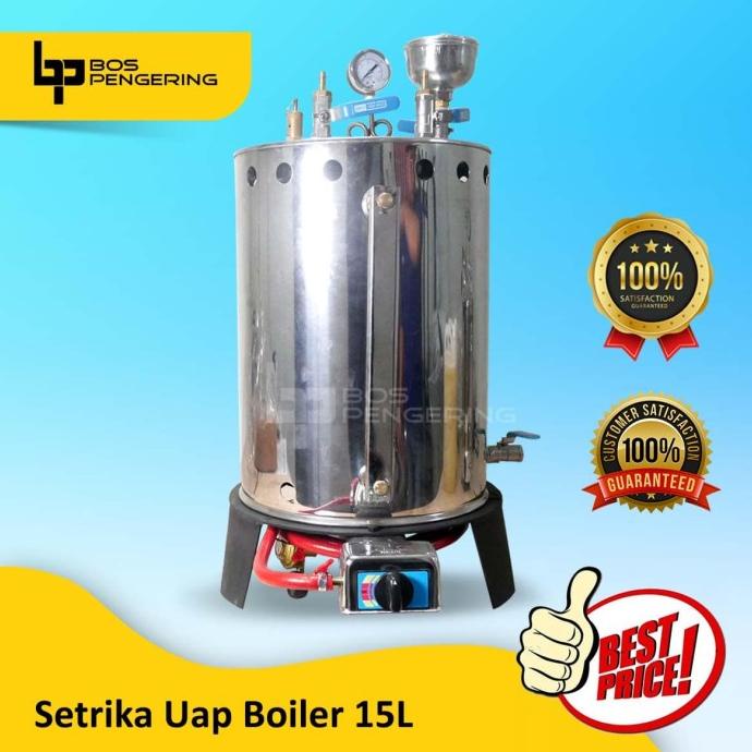 Setrika Uap Laundry Kapasitas 15 Liter Setrika Uap Boiler