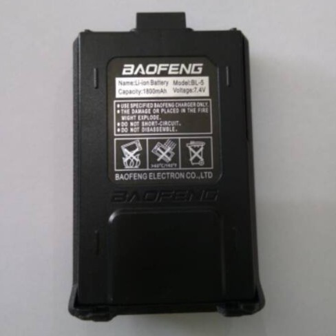 Baterai HT Bofeng UV5R 1800mAh Battery handy talky / Baofeng BF UV 5R 5RA 5RE walkie talkie Batrai BF Boafeng
