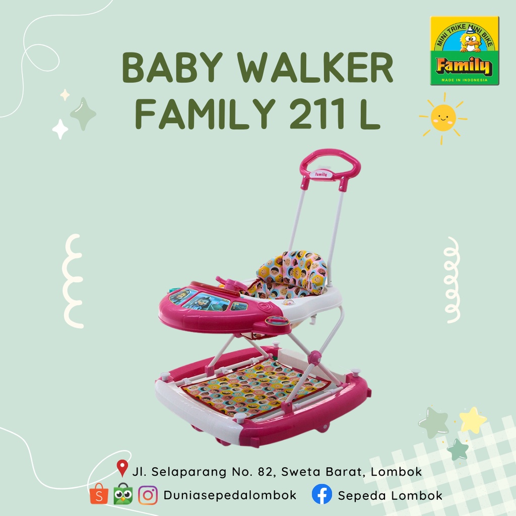 BABY WALKER FAMILY FB-211 L ADA MUSIK