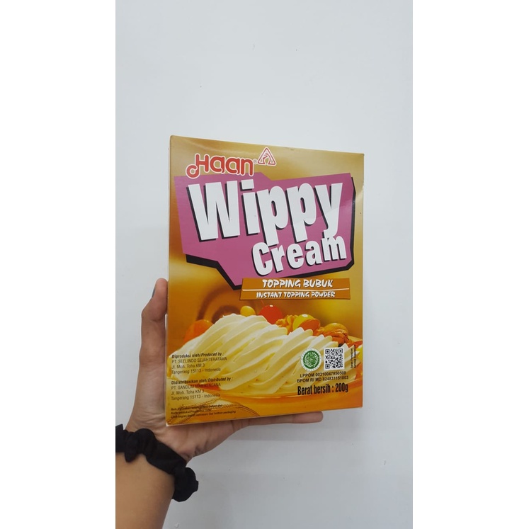 

HAAN WIPPY CREAM 200G