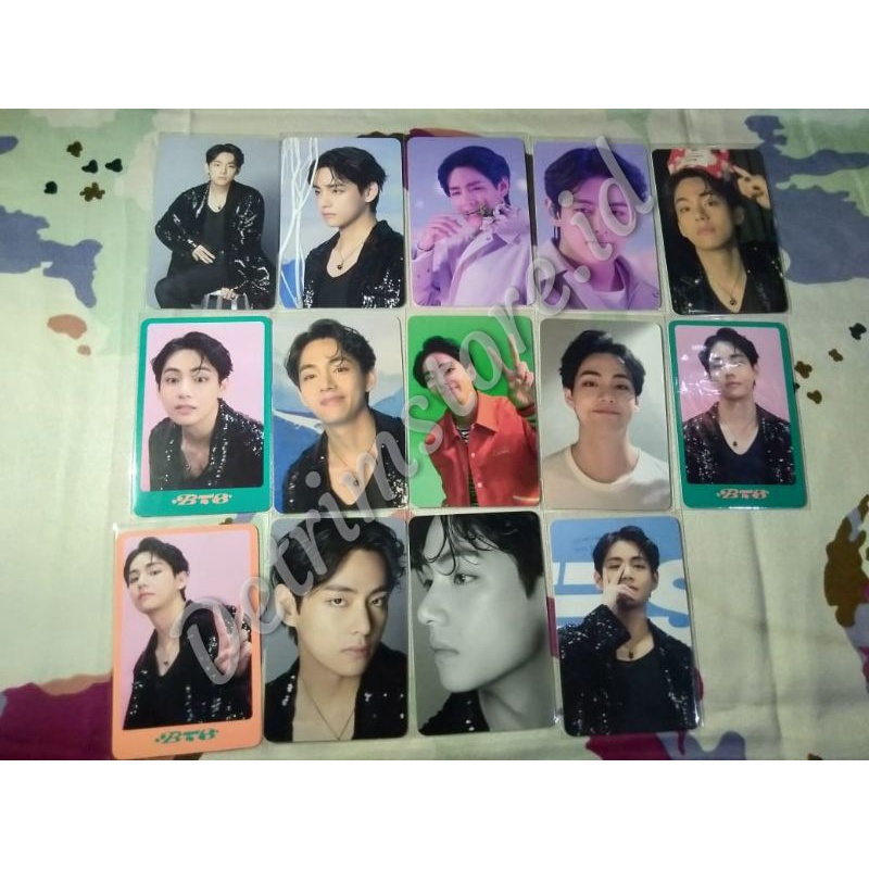 Official Photocard BTS Dicon 102 Taehyung Set PC set dicon 102 V putih no 10