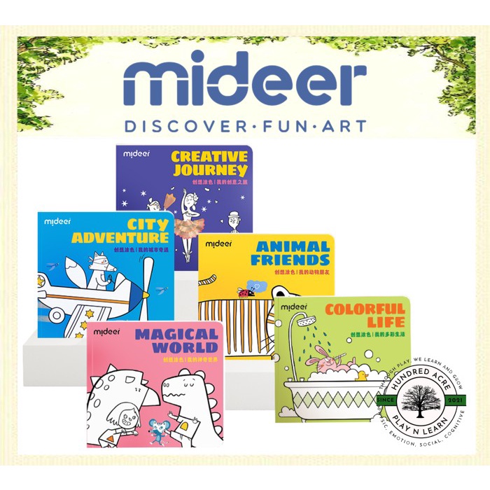 

Mideer - Coloring Book [Buku Mewarnai Anak]