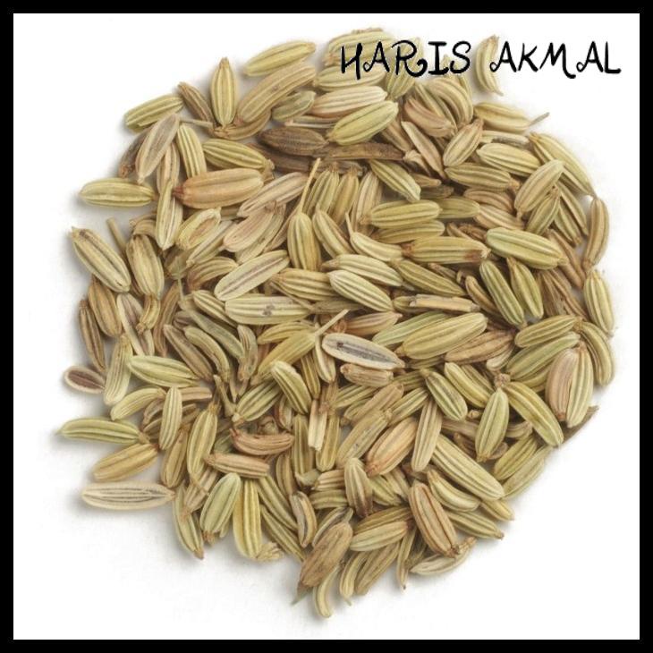 

BIJI ADAS MANIS / ADAS MASAK / FENNEL SEEDS / TANI INDONESIA - 50GR KHASIAT JOSS