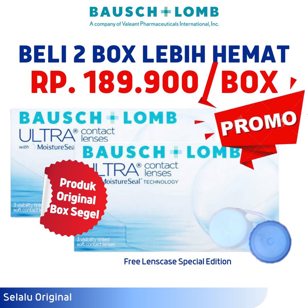 BAUSCH AND LOMB ULTRA SOFTLENS BENING BULANAN SILICONE HYDROGEL