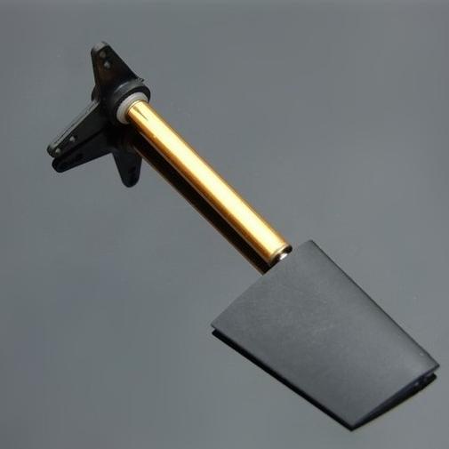 Rc Boat Rudder Tugboat Rudder Kemudi Kapal Remot 44Mm