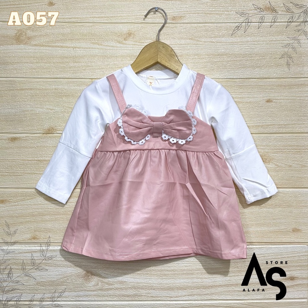 Dress anak perempuan Import A057