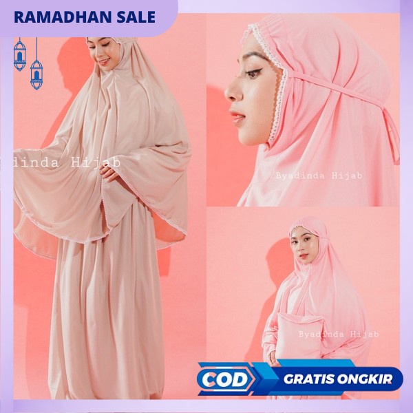 Rukuh Wanita Remaja Mukkena Cantik Elegan Murah Rukoh Kualitas Premium Mukenah Import Ramadhan Muken