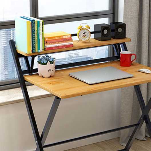 (BISA COD) FTIHSHP Mrosaa Meja Belajar Laptop Lipat Foldable Computer Desk - BL-A53