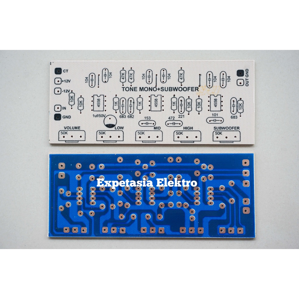 PCB TONE MONO + SUBWOOFER