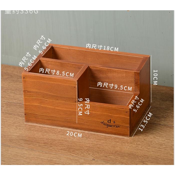 

Tempat Pensil Kayu Woods Organizer Pencil Pen Stand Decor Rumah Home