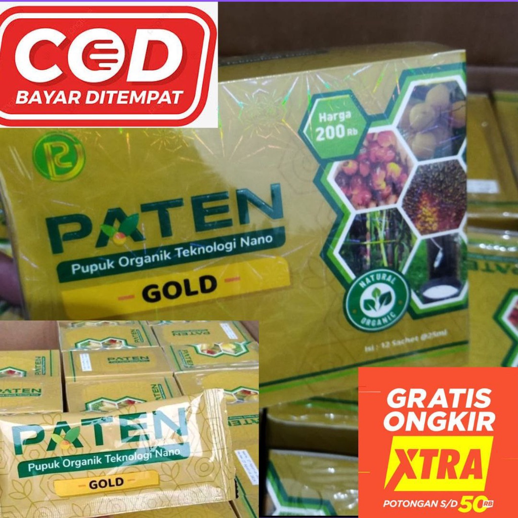 PUPUK PATEN GOLD ORGANIK TEKNOLOGI NANO