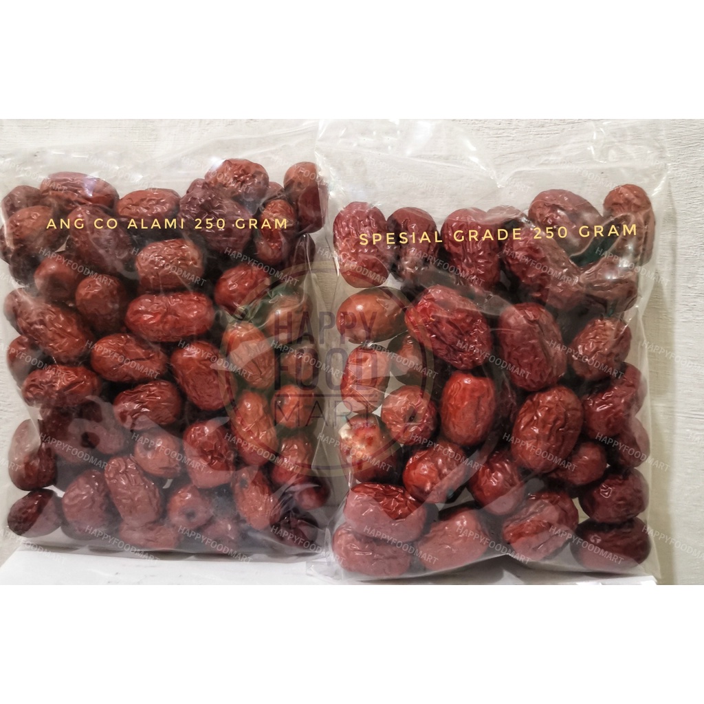 

[PROMO] ANG CO 250G/ANGCO ALAMI/HONGZAO/HONG ZAO/KURMA MERAH/RED DATES/JUJUBE/ANGCHO/ANG CHO