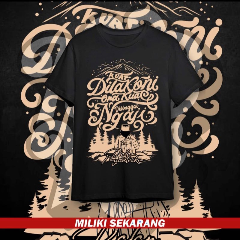 kaos distro ala santri//desain kuat dilakoni