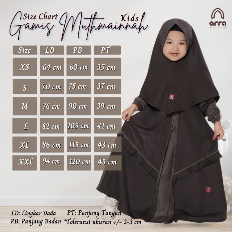 Gamis Sarimbit Keluarga Ayah Ibu Anak Series Muthmainnah Warna Cofee Original Premium Arra Sarimbit Couple 2023 Terbaru Busana Muslim Kapel Kondangan Baju Couple Keluarga Muslim Sarimbit Lebaran Baju Kondangan Wanita Kekinian Jumbo