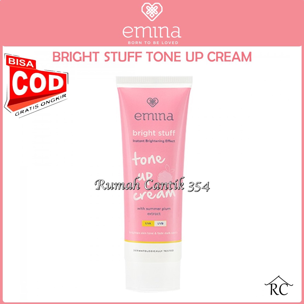 EMINA BRIGHT UP STUFF TONE UP CREAM 20 ML RUMAH CANTIK