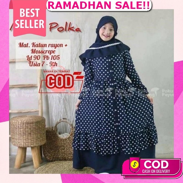 Baju Gamis Viral Model Terbaru Tahun 2023 Gamis Kringkel Mix Organza Peremium Anak Perempuan Usia 3-