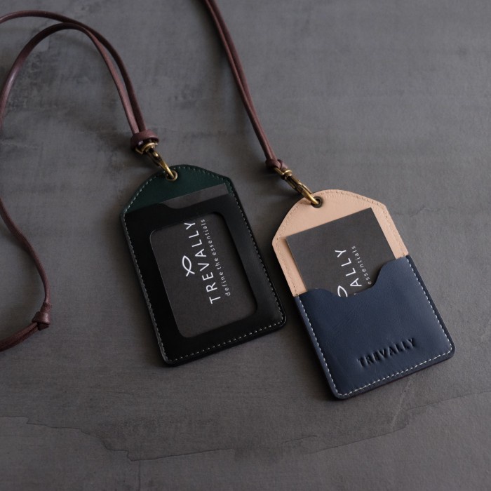 

Terlaris Tempat Id Card Kulit Asli 2 Kartu Id Card Holder Leather 2 Card