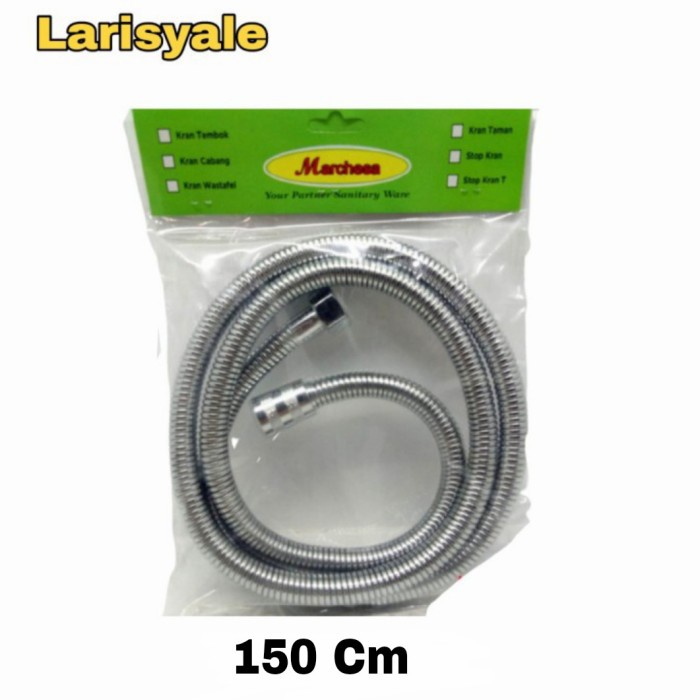 SELANG MARCHESA/FLEXIBEL SHOWER STAINLESS MARCHESA 150 CM