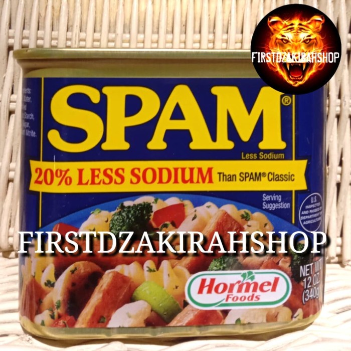 

HORMEL SPAM 20% LESS SODIUM 340GR