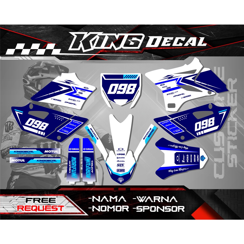 DECAL YZ 85 NEW FULL BODY DECAL STIKER YZ 85 DECAL STICKER YZ 85 NEW