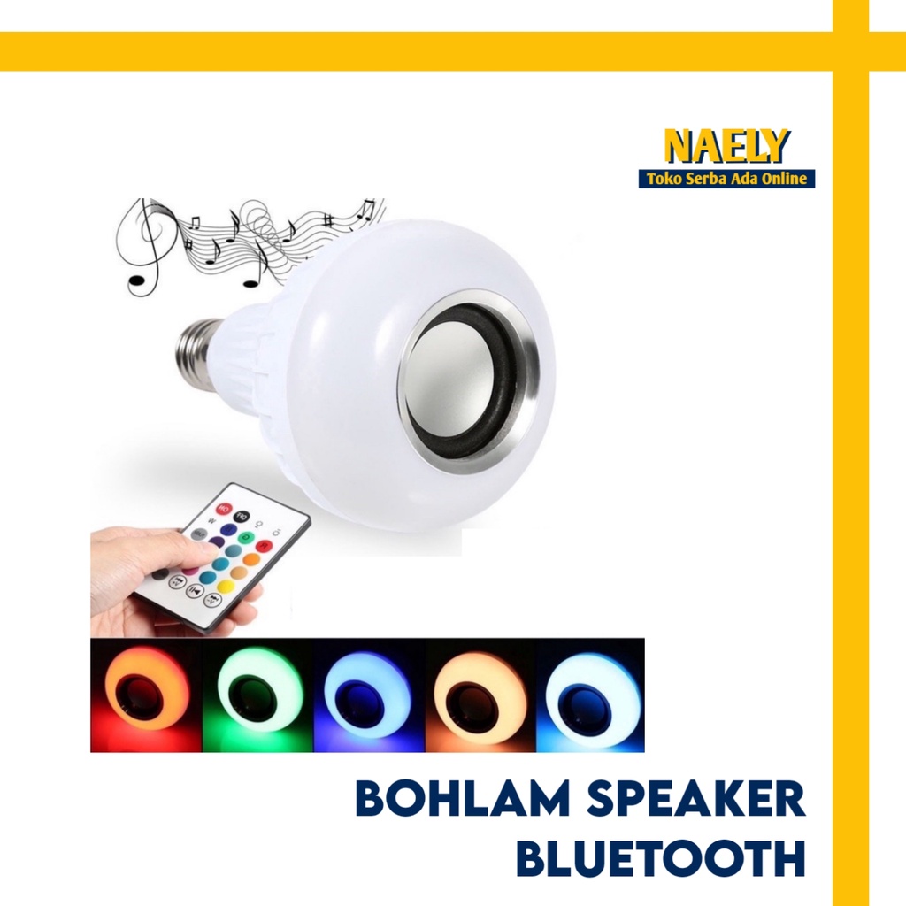 LAMPU SPEAKER BOHLAM SPEAKER BLUETOOTH