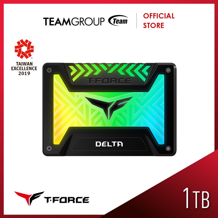 TEAMGROUP T-Force DELTA RGB SSD Gaming 500GB/1TB