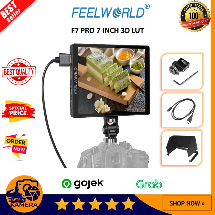 FEELWORLD F7 PRO 7 INCH 3D LUT KAMERA MONITOR