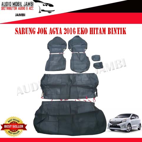 SARUNG JOK MOBIL TOYOTA AGYA AYLA SEAT COVER MOBIL MURAH SALE