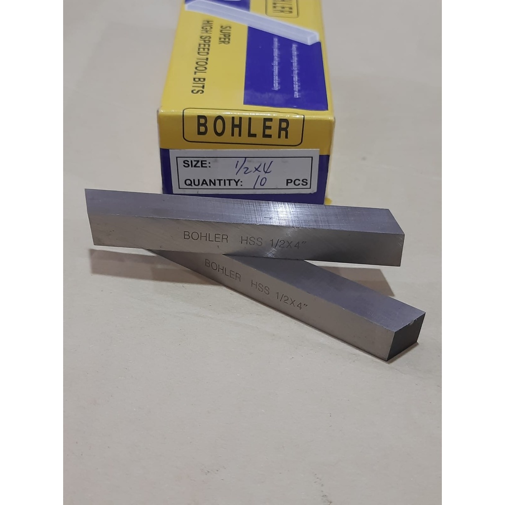 PAHAT BUBUT HSS SQUARE TOOLS BIT / PAHAT BUBUT BOHLER 4 inc