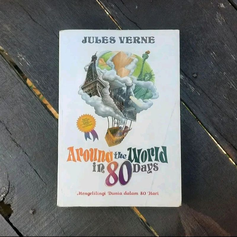 Novel Around the World in 80 Days - Mengelilingi Dunia dalam 80 Hari by Jules Verne