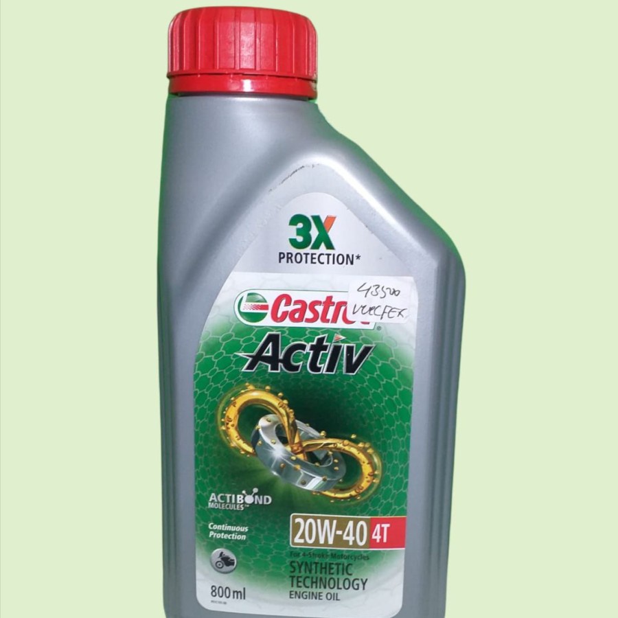 Oli Motor / Oli Castrol Activ 800 ml 20w-50